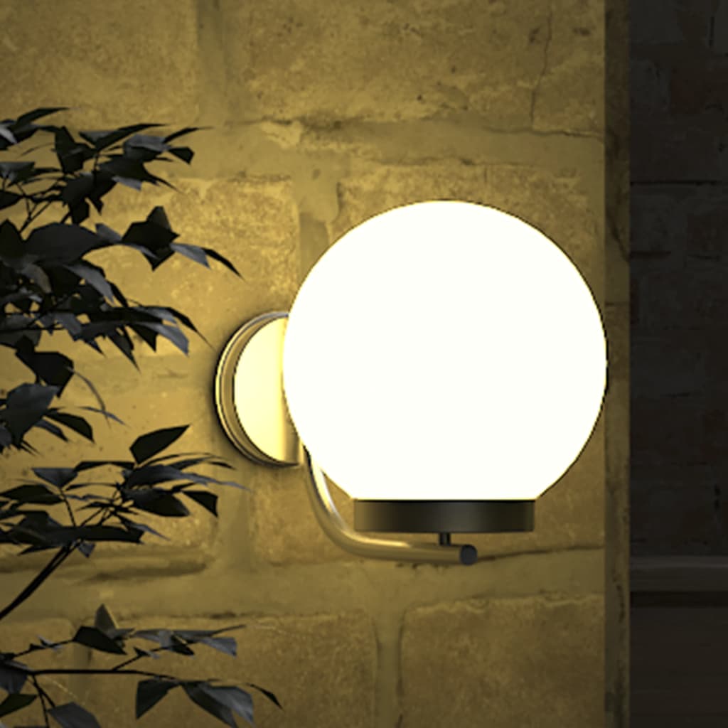 vidaXL dārza sienas lampa, 32 cm