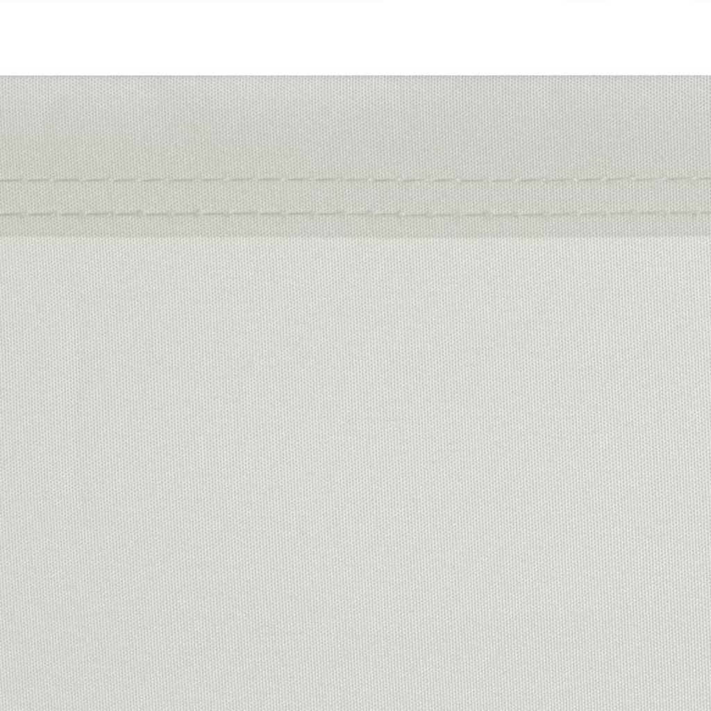 vidaXL izvelkams sānu aizslietnis, 180 x 600 cm, krēmkrāsā