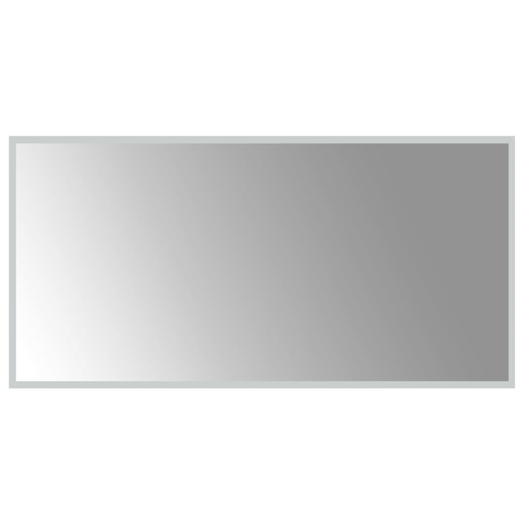 vidaXL vannasistabas spogulis ar LED, 50x100 cm