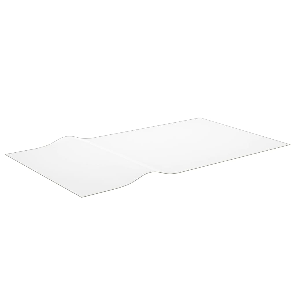 vidaXL galda aizsargsegums, caurspīdīgs, 120x60 cm, 1,6 mm, PVC