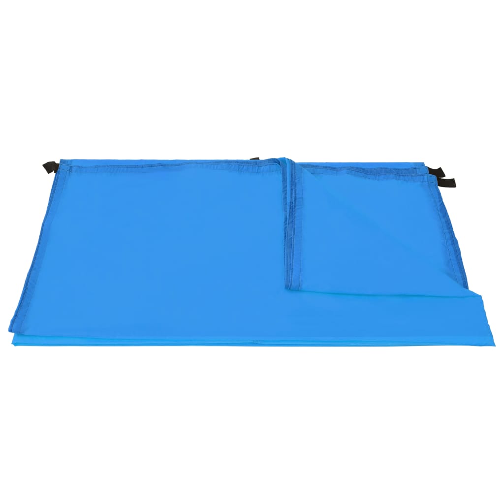 vidaXL āra brezenta telts, 4x4 m, zila