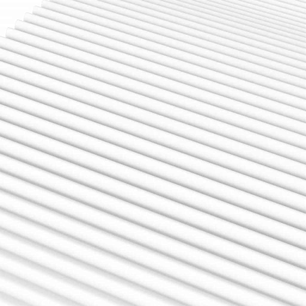 vidaXL putu matracis, balts, 80x200 cm, cietība H2, H3