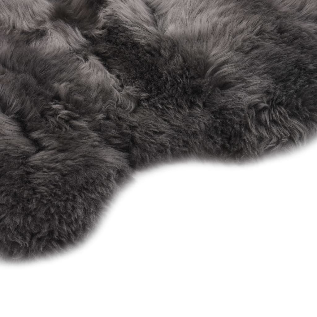 vidaXL aitādas paklājs, 60x180 cm, gaiši pelēks