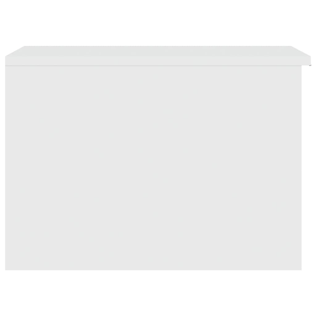 vidaXL kafijas galdiņš, balts, 50x50x36 cm, inženierijas koks