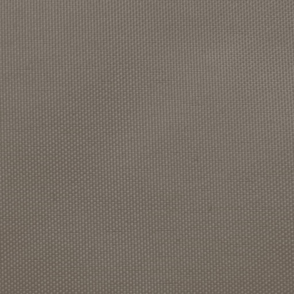 vidaXL saulessargs, taisnstūra, 2x2,5 m, pelēkbrūns oksforda audums
