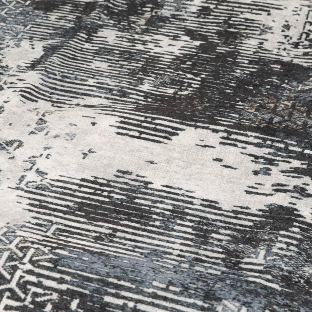 vidaXL paklājs, 120x180 cm, daudzkrāsains, mazgājams, neslīdošs
