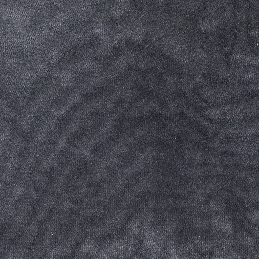 vidaXL suņu gulta, pelēka ar melnu, 69x59x19 cm, plīšs, mākslīgā āda