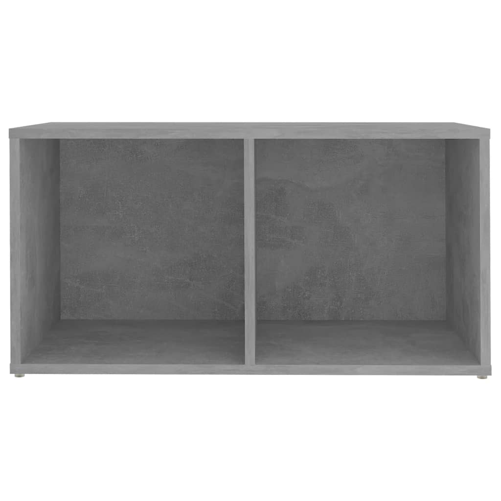 vidaXL TV plaukti, 2 gab., betona pelēki, 72x35x36,5 cm, skaidu plātne