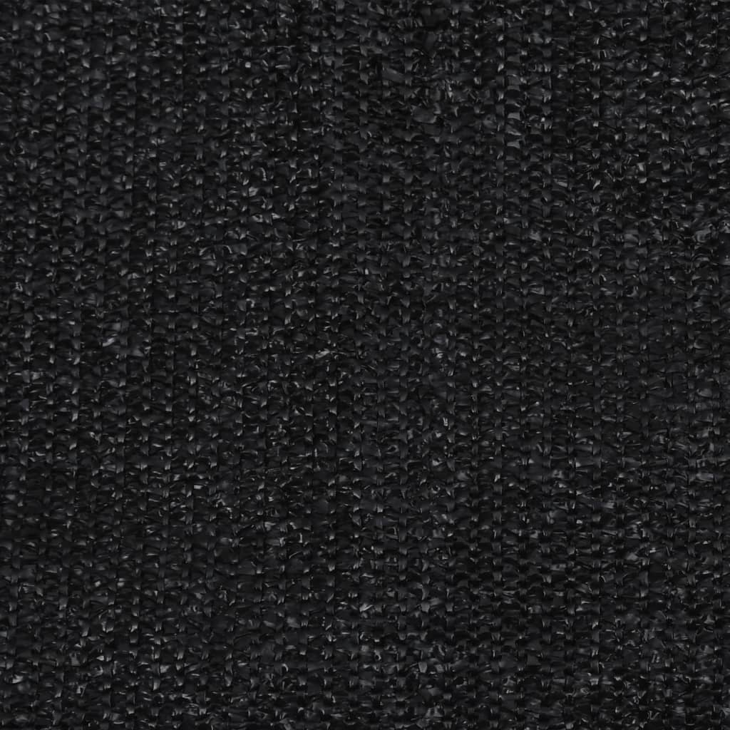 vidaXL āra ruļļu žalūzijas, 120x230 cm, melnas