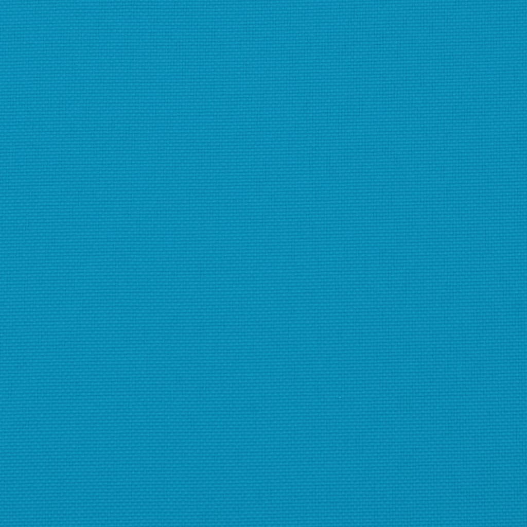 vidaXL dīvāna spilvens, 60x60x12 cm, audums, zils