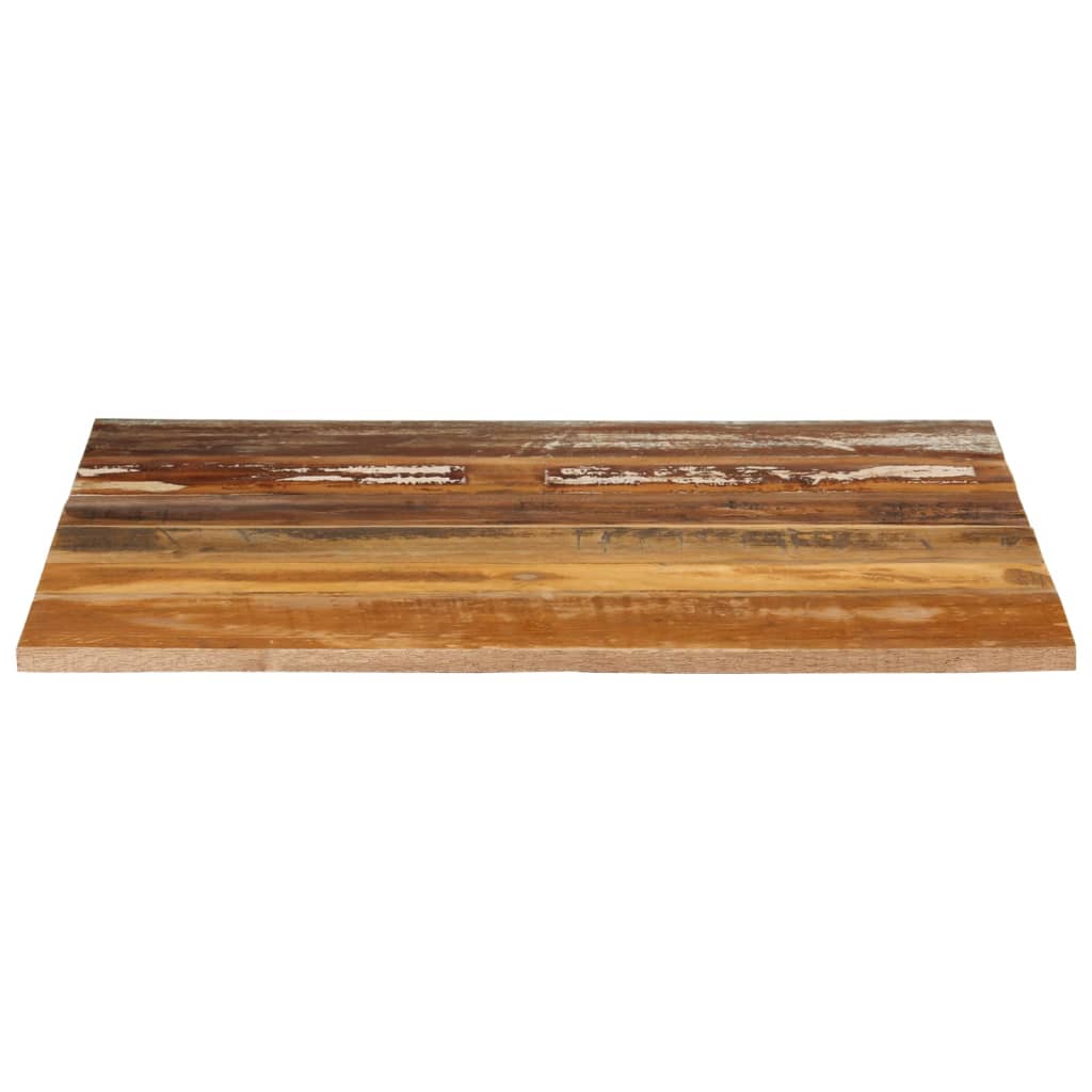 vidaXL galda virsma, kvadrāta, 70x70 cm, 15-16 mm, pārstrādāts koks