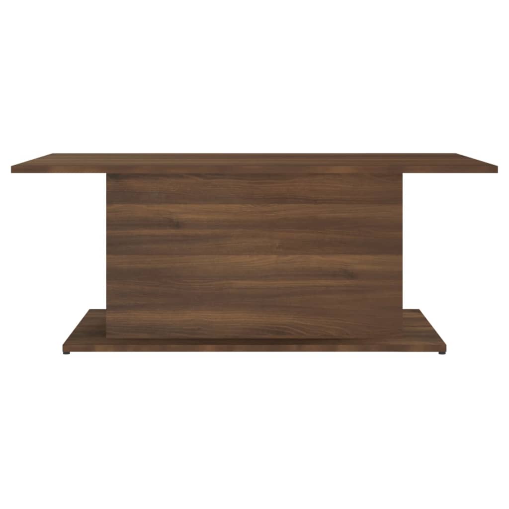 vidaXL kafijas galdiņš, ozolkoka krāsa, 102x55,5x40 cm, skaidu plāksne