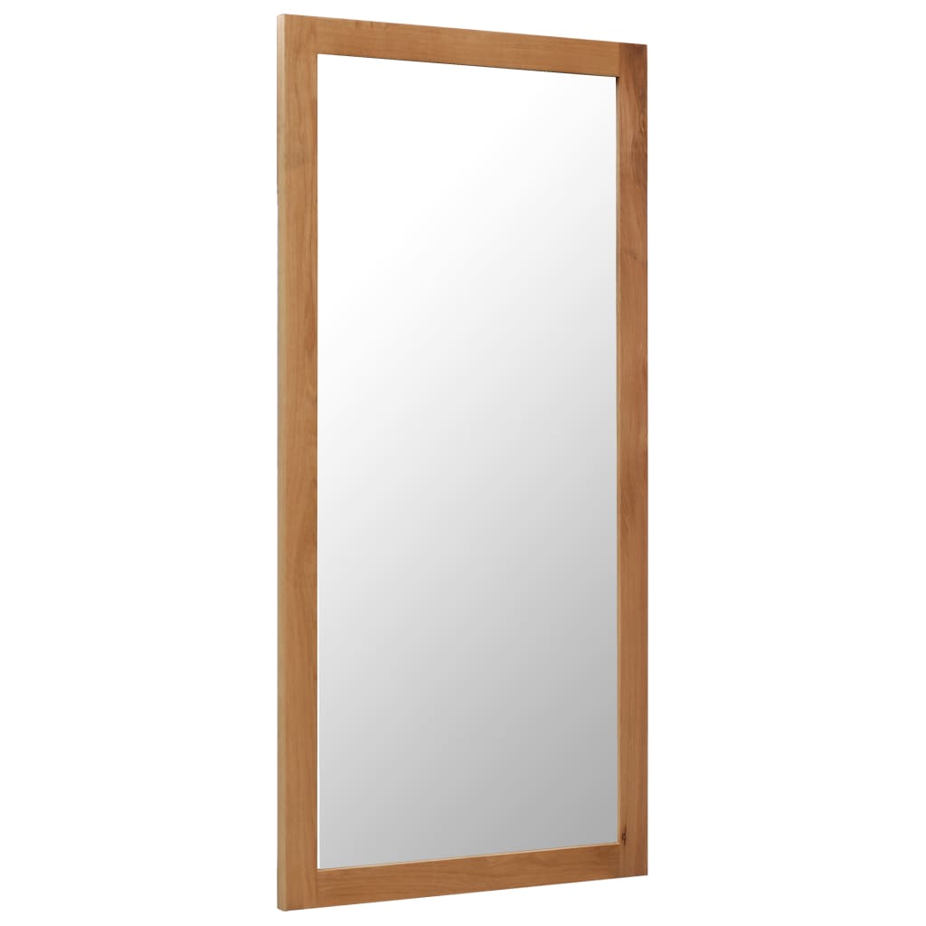 vidaXL spogulis, 60x120 cm, ozola masīvkoks