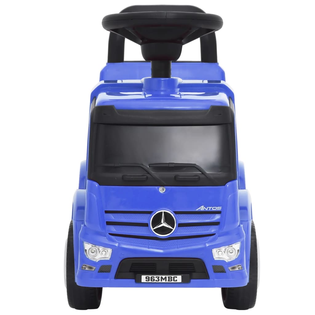 vidaXL stumjams rotaļu auto, Mercedes-Benz Truck, zils