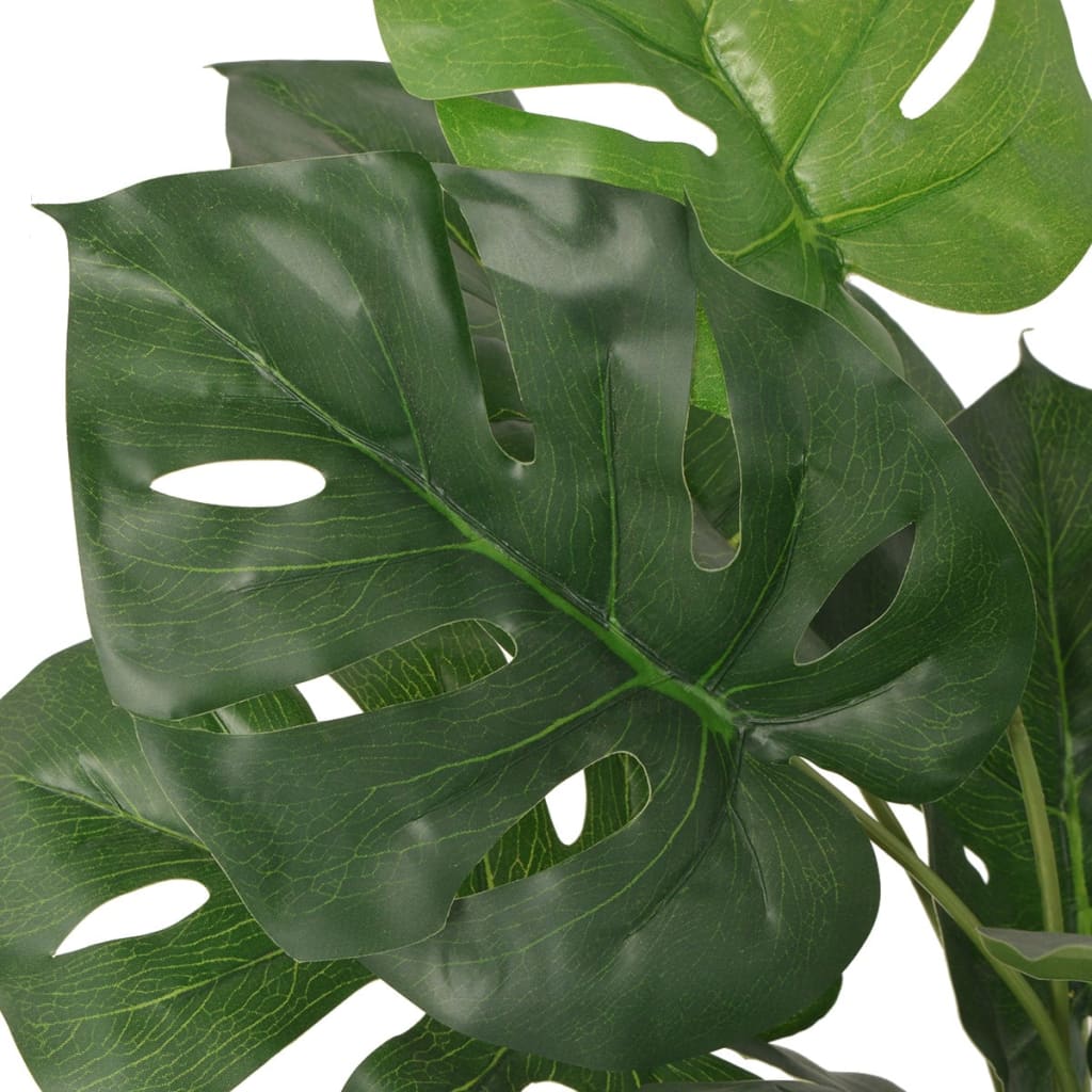 vidaXL mākslīgais augs, paparde ar podiņu, 45 cm, zaļa