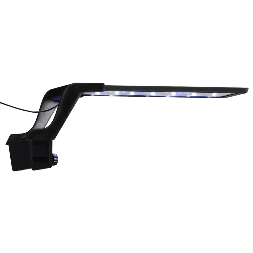 vidaXL akvārija LED lampa ar stiprinājumu, 35-55 cm, zila un balta