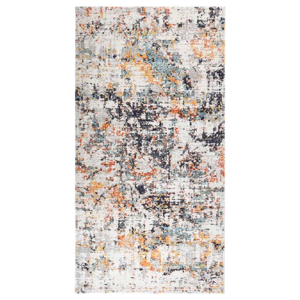 vidaXL āra paklājs, plakani austs, 80x150 cm, krāsains