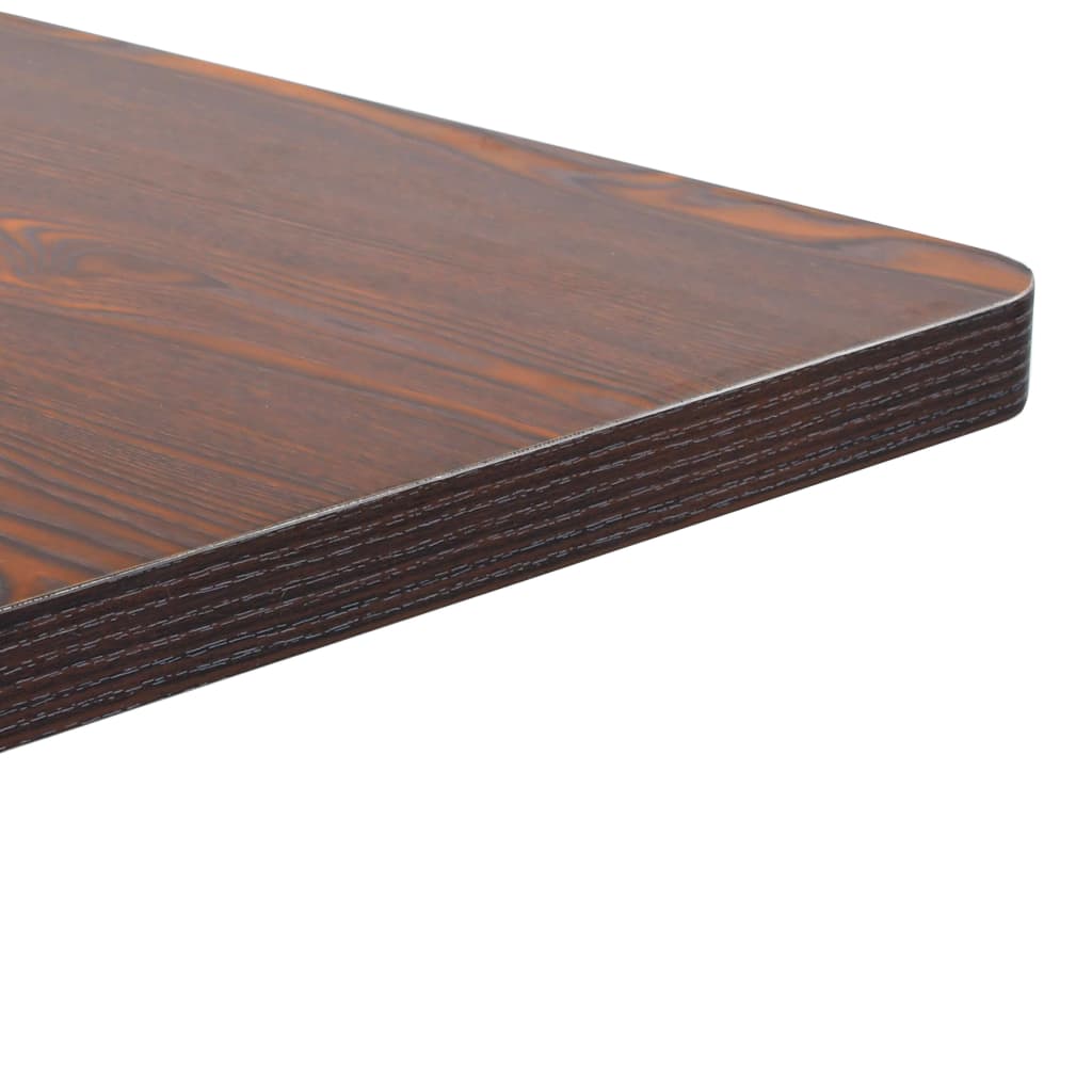 vidaXL bistro galds, tumši brūns, 50x50 cm, MDF