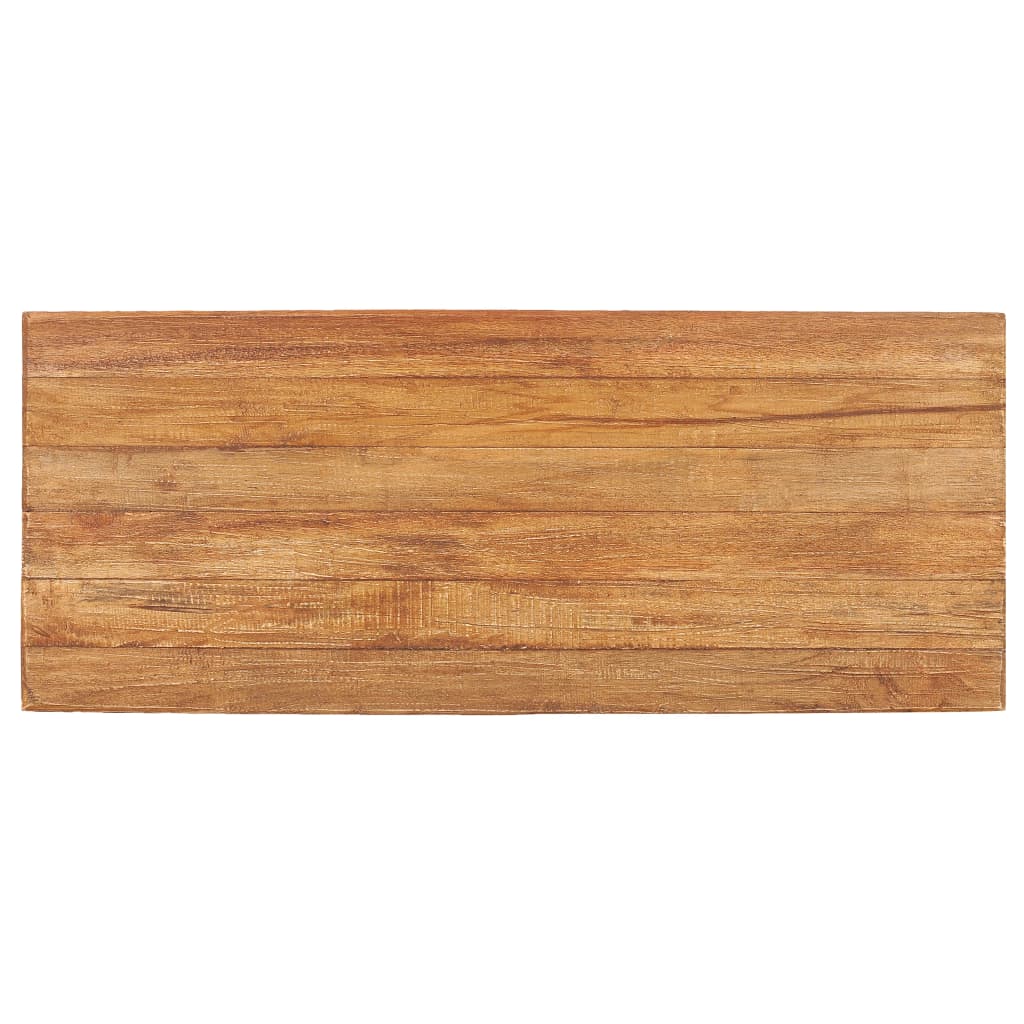 vidaXL kafijas galdiņš, 100x40x47,5 cm, pārstrādāts koks, tīkkoks