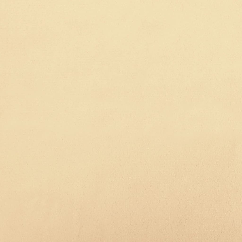 vidaXL kājsoliņš, 78x56x32 cm, krēmkrāsas samts