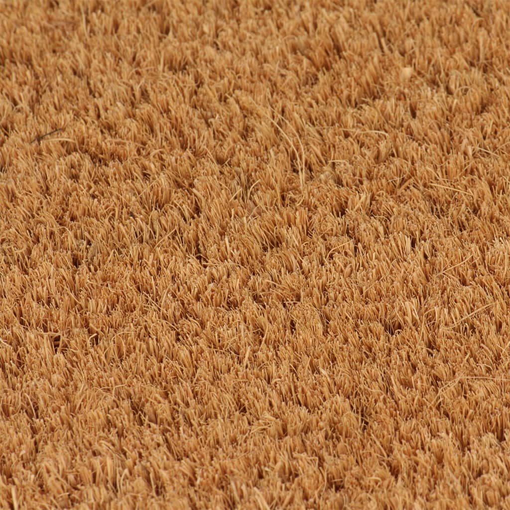 vidaXL durvju paklājs, 5 gab., 40x60 cm, pūkaina kokosa šķiedra