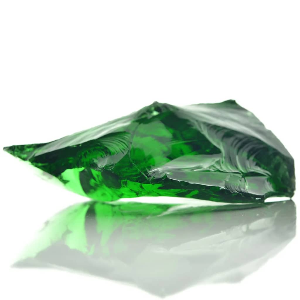 vidaXL gabiona akmentiņi, 60-120 mm, 25 kg, zaļš stikls