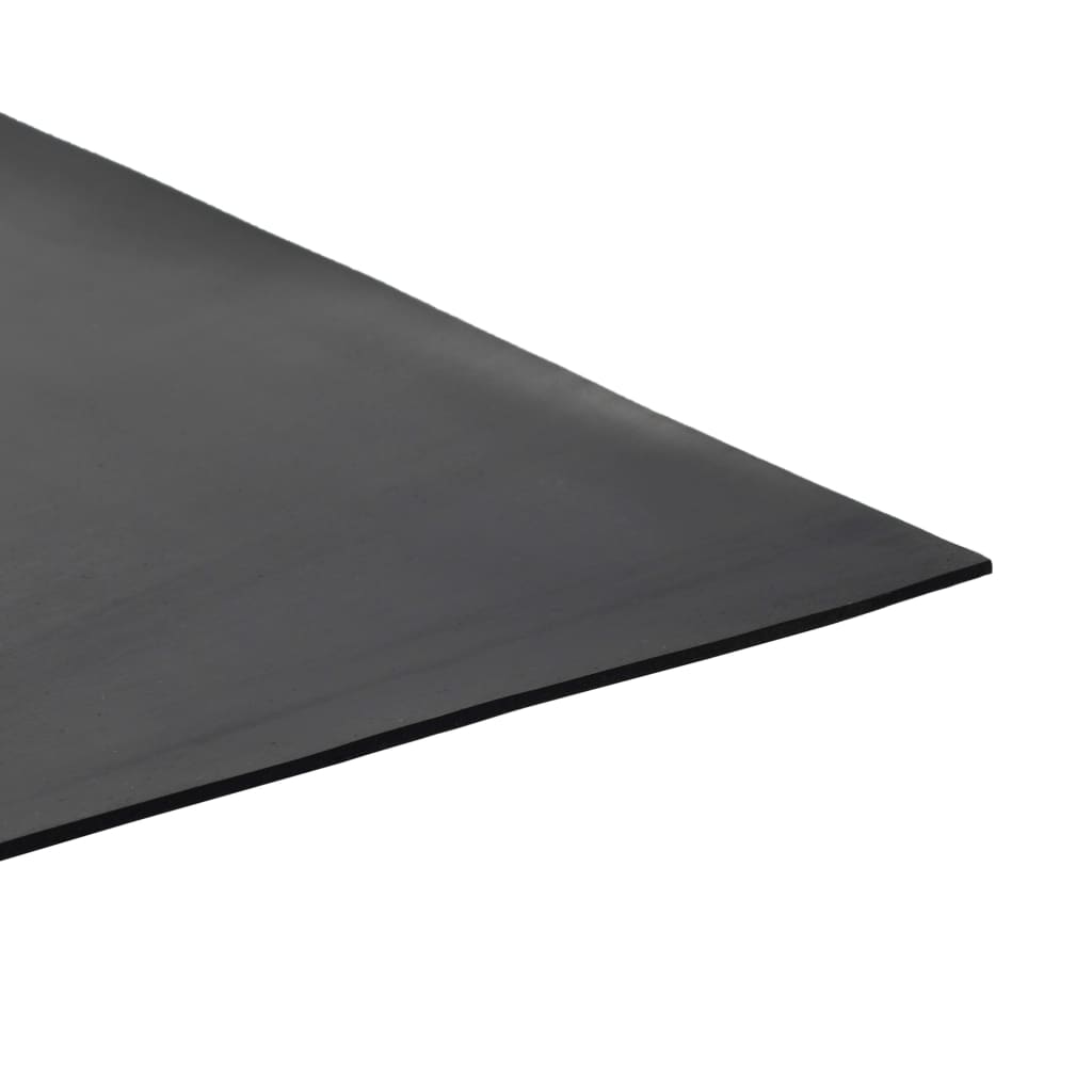 vidaXL grīdas paklājs, neslīdoša gumija, 1,2x2 m, 2 mm, gluds