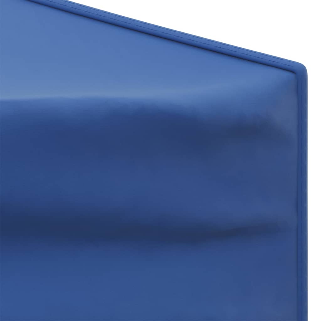 vidaXL saliekama nojume ar sienām, zila, 3x6 m
