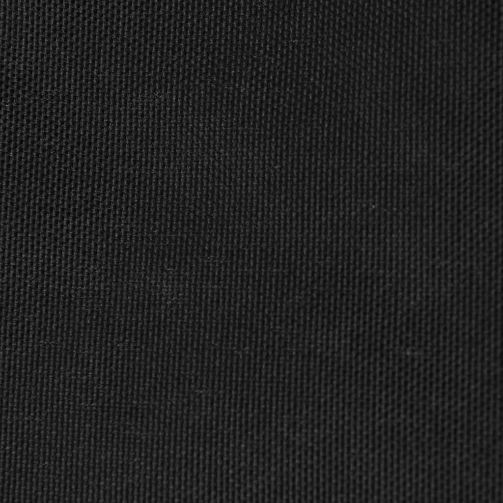 vidaXL saulessargs, taisnstūra, 2x4,5 m, melns oksforda audums