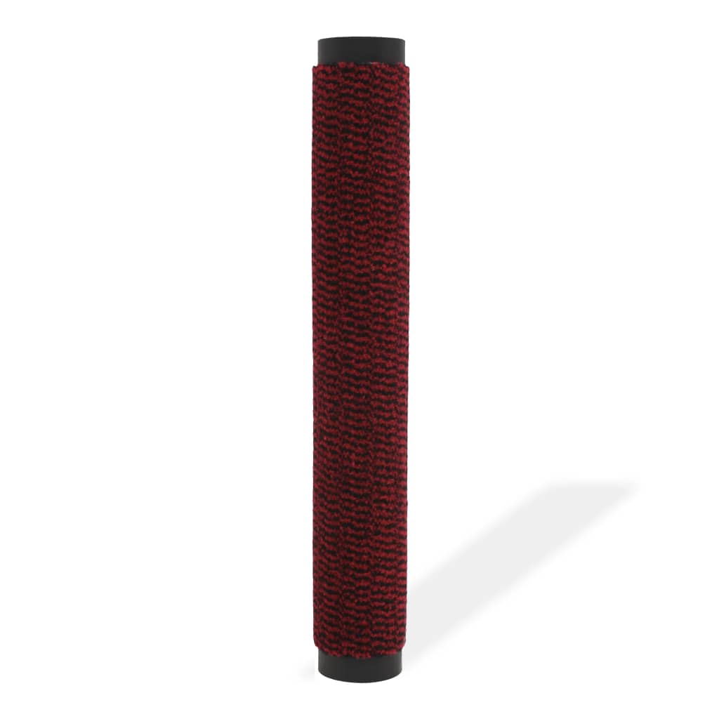vidaXL paklājs, taisnstūra forma, 40x60 cm, plūksnains, sarkans