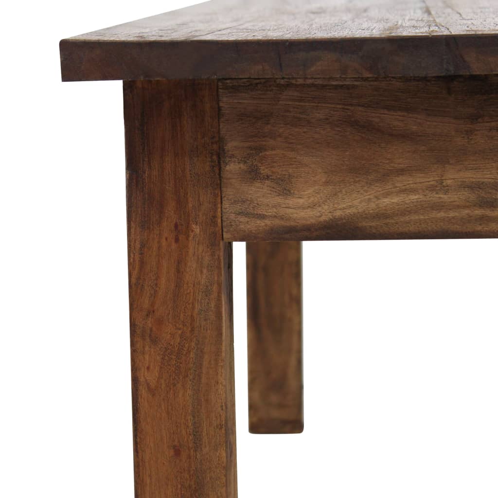 vidaXL kafijas galdiņš, 98x73x45 cm, pārstrādāts masīvkoks