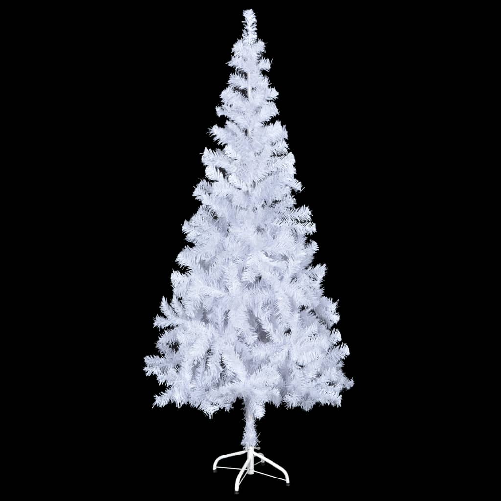 vidaXL mākslīgā Ziemassvētku egle ar rotājumiem, 180 cm, 620 zari