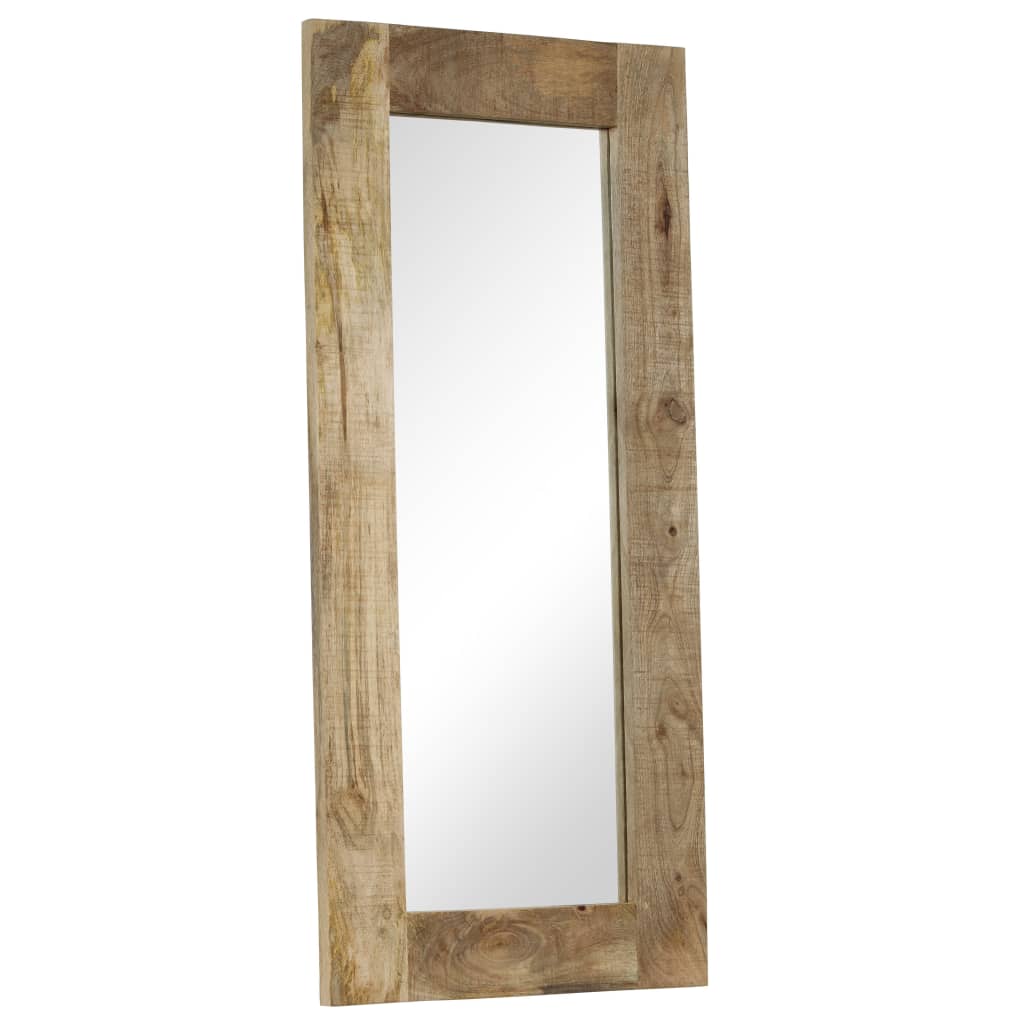 vidaXL spogulis, 50x110 cm, mango masīvkoks