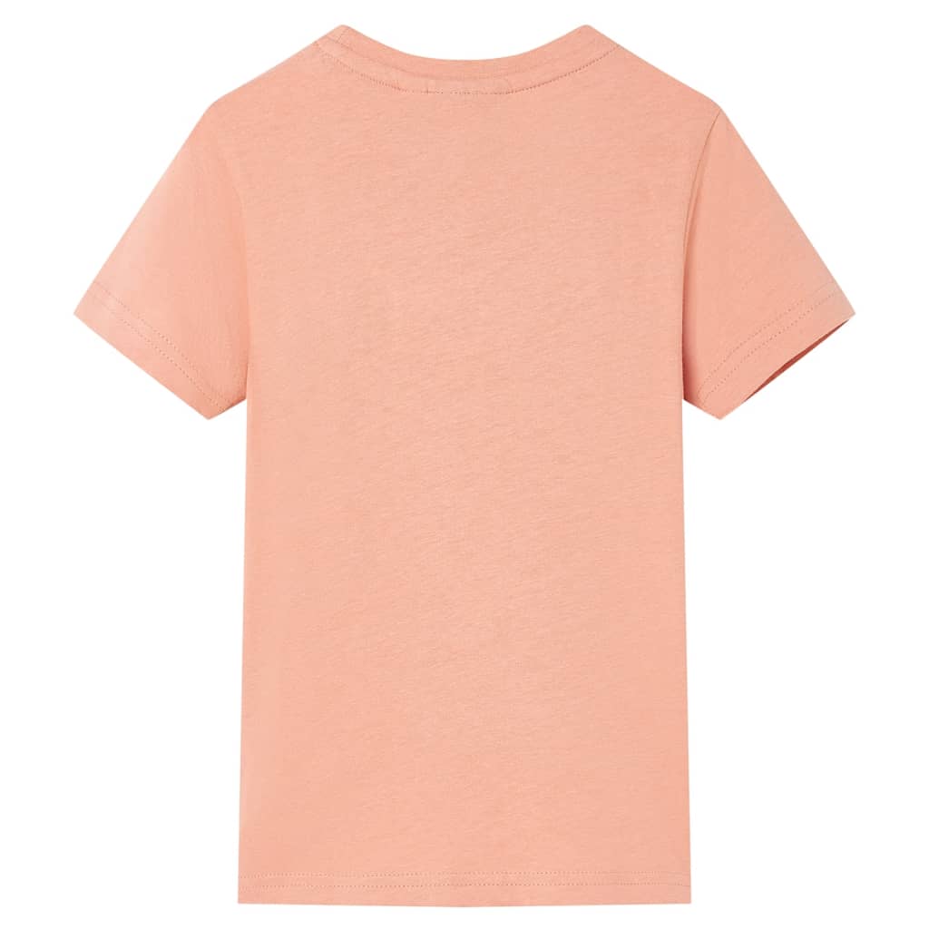 Bērnu T-krekls, gaiši oranžs, 92