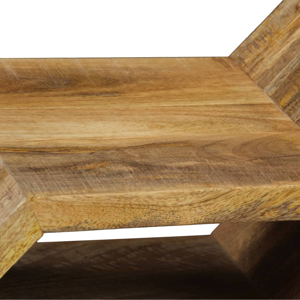 vidaXL konsoles galdiņš, 90x35x76 cm, mango masīvkoks