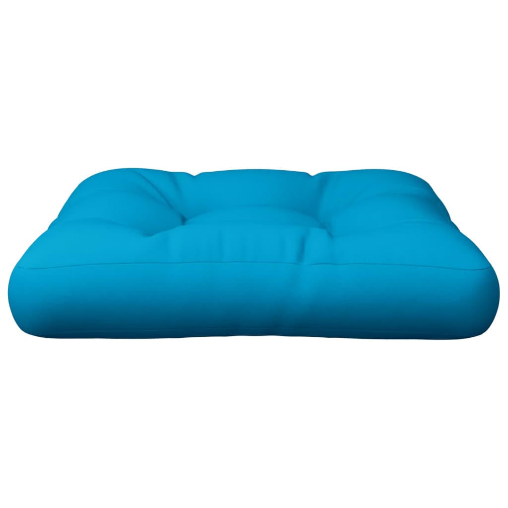 vidaXL dīvāna spilvens, 60x60x12 cm, audums, zils
