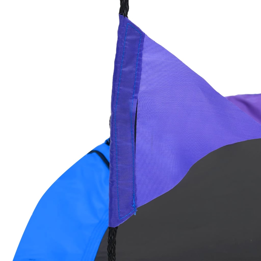 vidaXL šūpoles ar karogiem, krāsainas, 100 cm