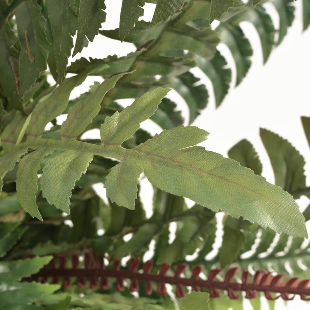 vidaXL mākslīgais augs, paparde ar podiņu, 60 cm, zaļa