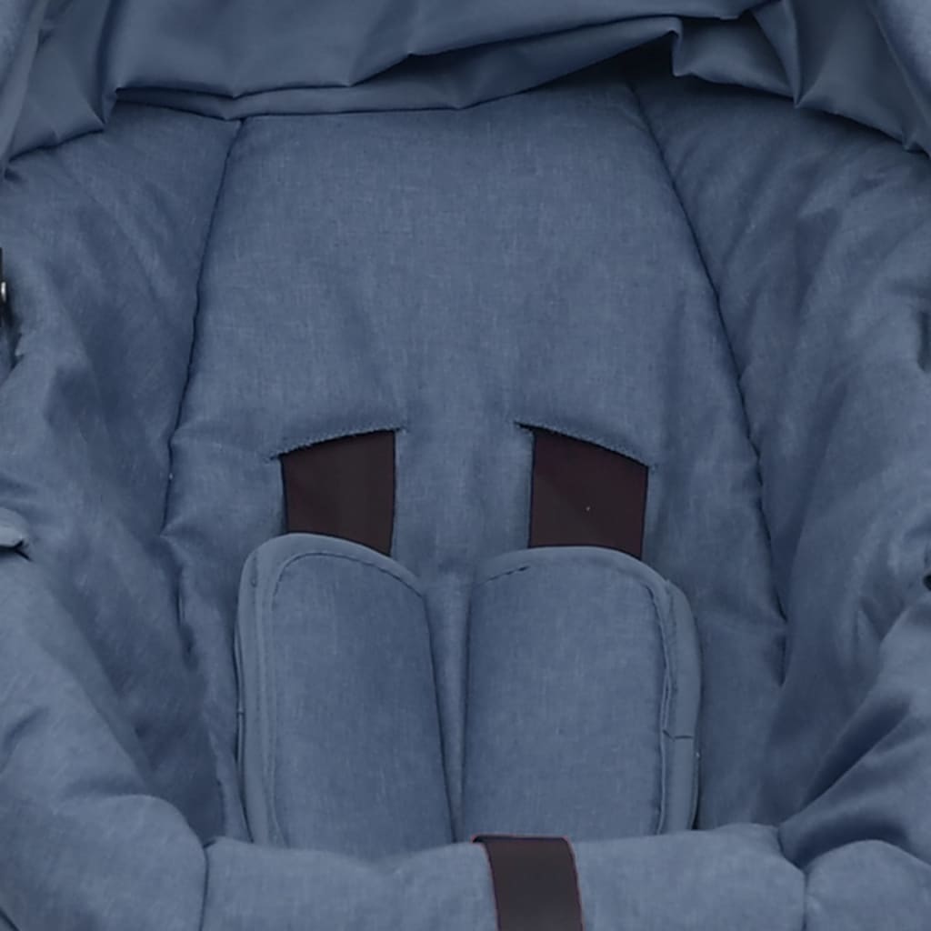vidaXL bērnu autosēdeklītis, tumši zils, 42x65x57 cm