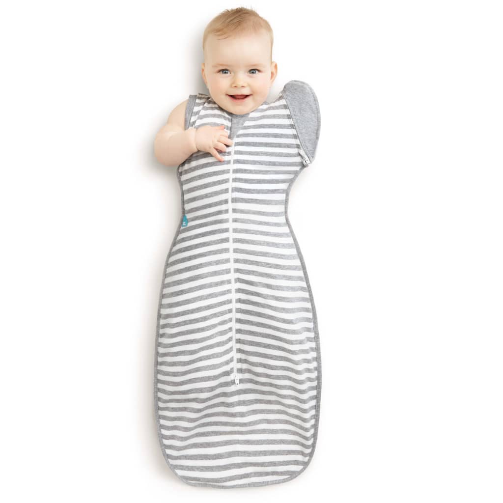 Love to Dream mazuļu guļammaiss Swaddle UP, M izmērs, pelēks