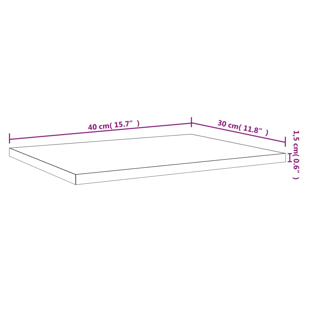 vidaXL plauktu dēļi, 4 gab., pelēki, 40x30x1,5 cm, skaidu plāksne
