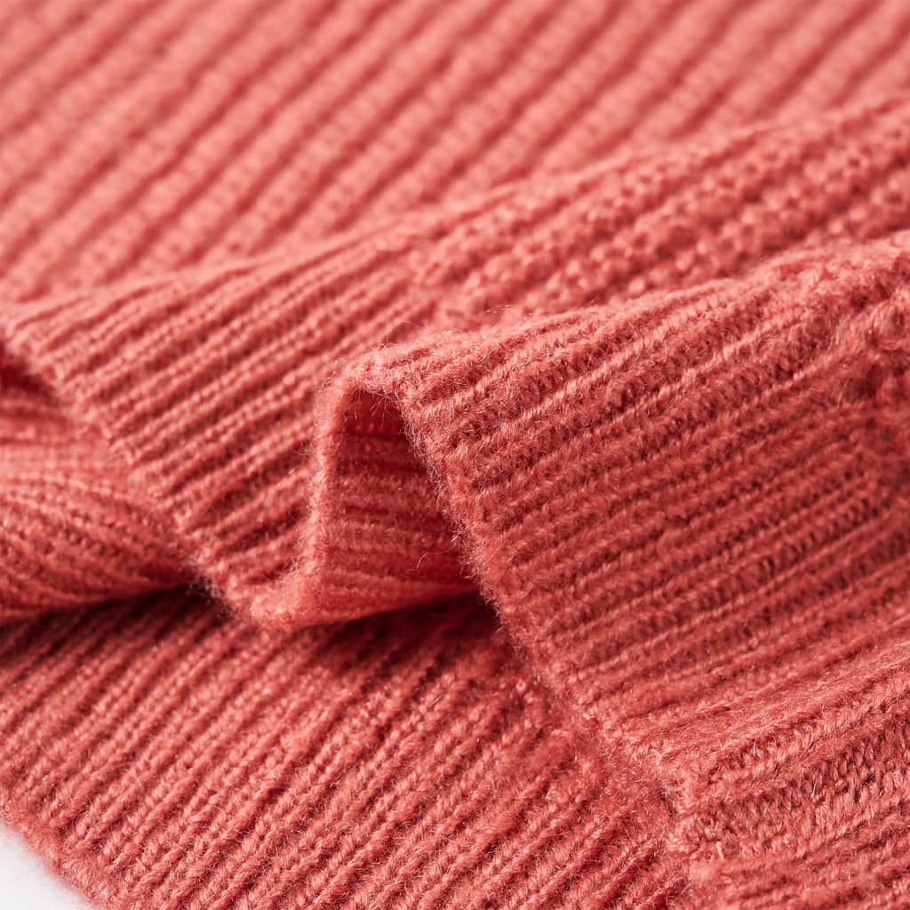 Bērnu džemperis, adīts, rozā, 92