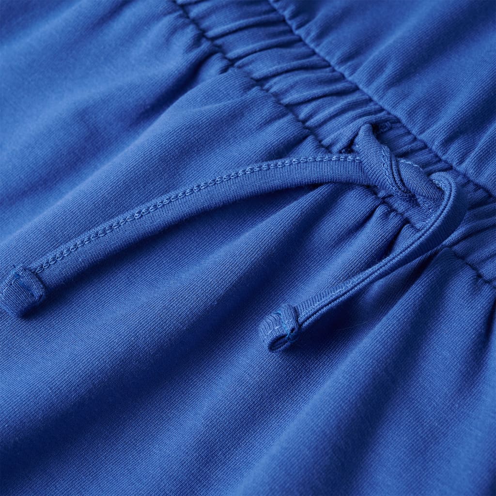 Bērnu kleita ar aukliņu, koši zila, 92
