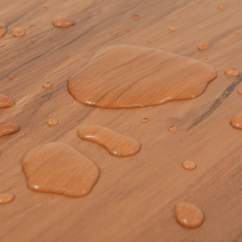 vidaXL grīdas dēļi, 4,46 m², 3 mm, dabīga gobas koka PVC