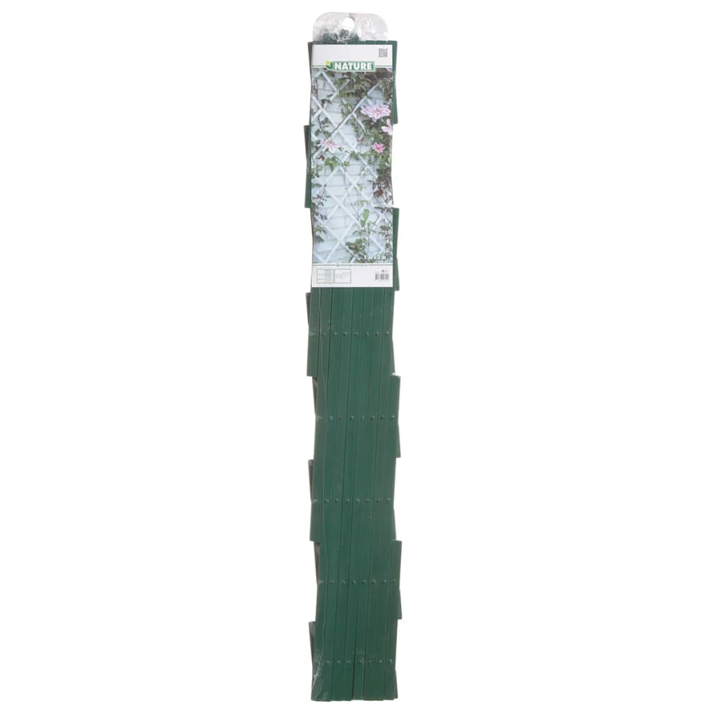 Nature dārza špalera, 100x200 cm, zaļš PVC, 6040704