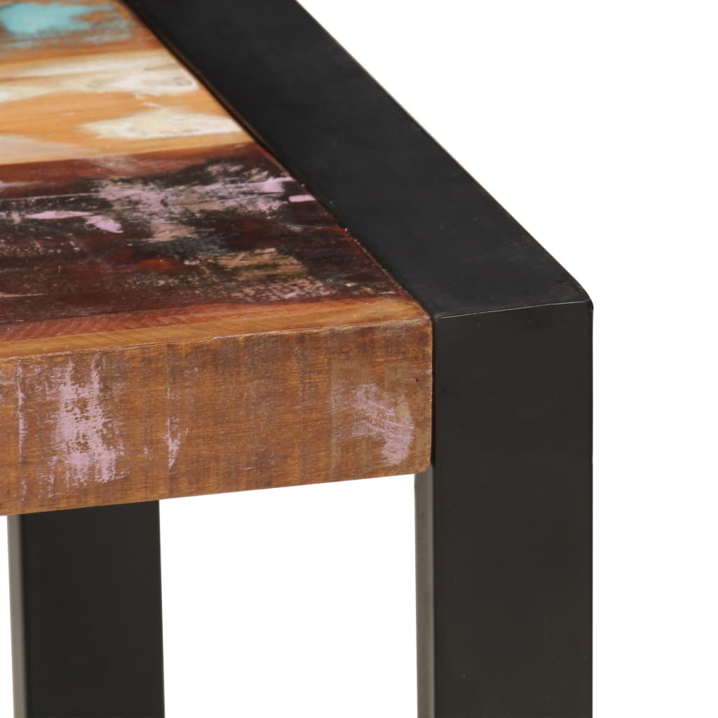 vidaXL kafijas galdiņš, 120x60x40 cm, pārstrādāts masīvkoks