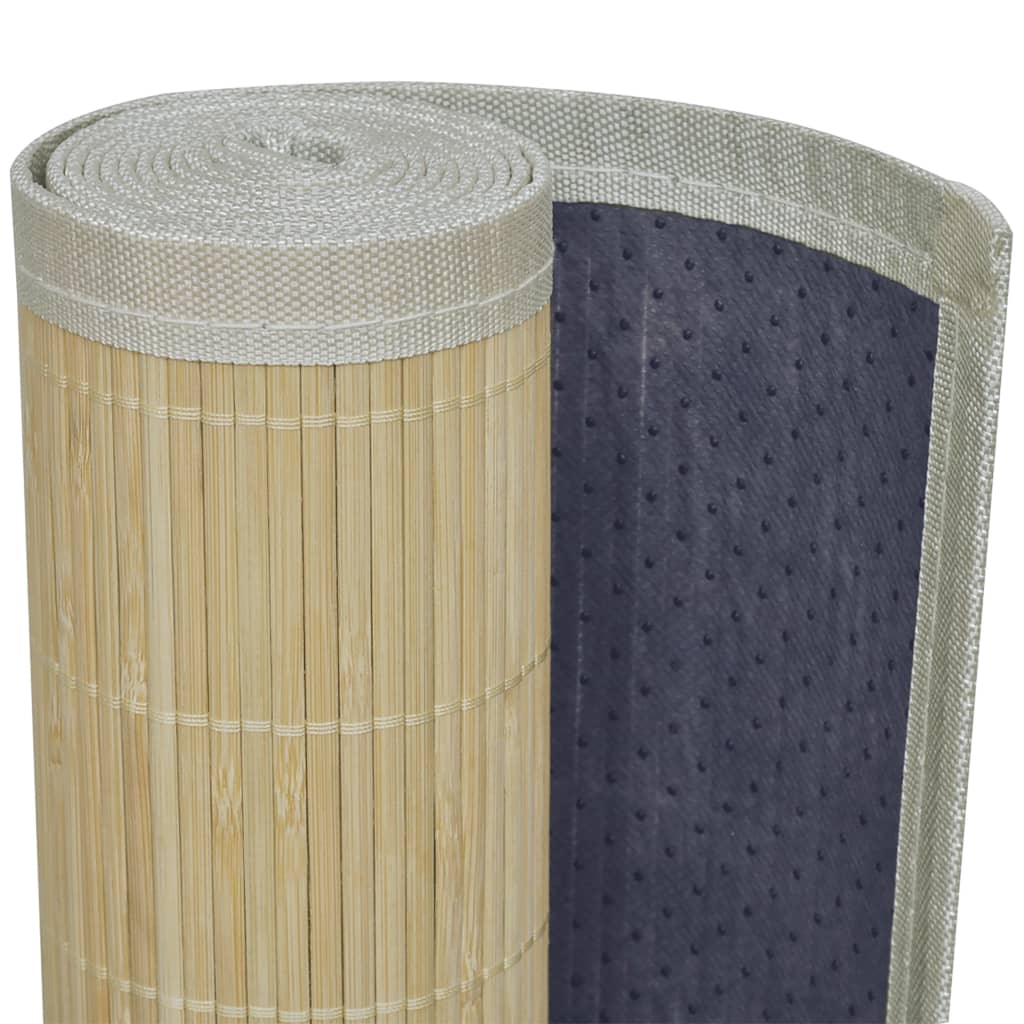 Paklājs, taisnstūra, dabīgs bambuss, 150x200 cm