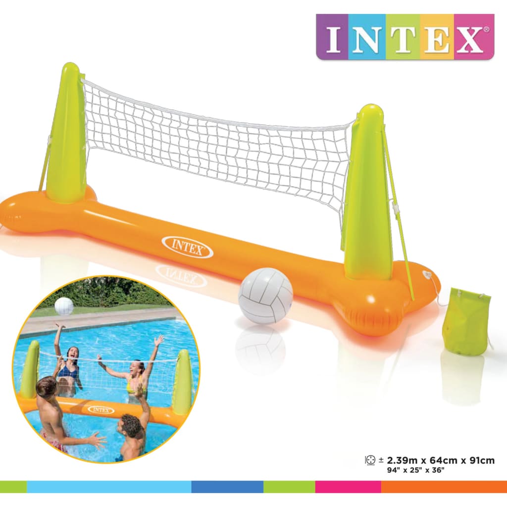 Intex baseina volejbola spēle, 239x64x91 cm
