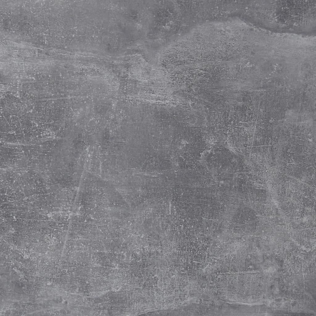 FMD rakstāmgalds ar sānu plauktiem, 117x73x75 cm, betona krāsā