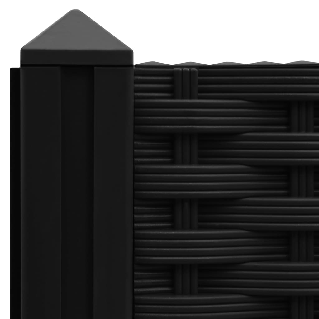vidaXL puķu kaste, 80x80x23 cm, polipropilēns